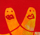 二羽の鳥 The two birds